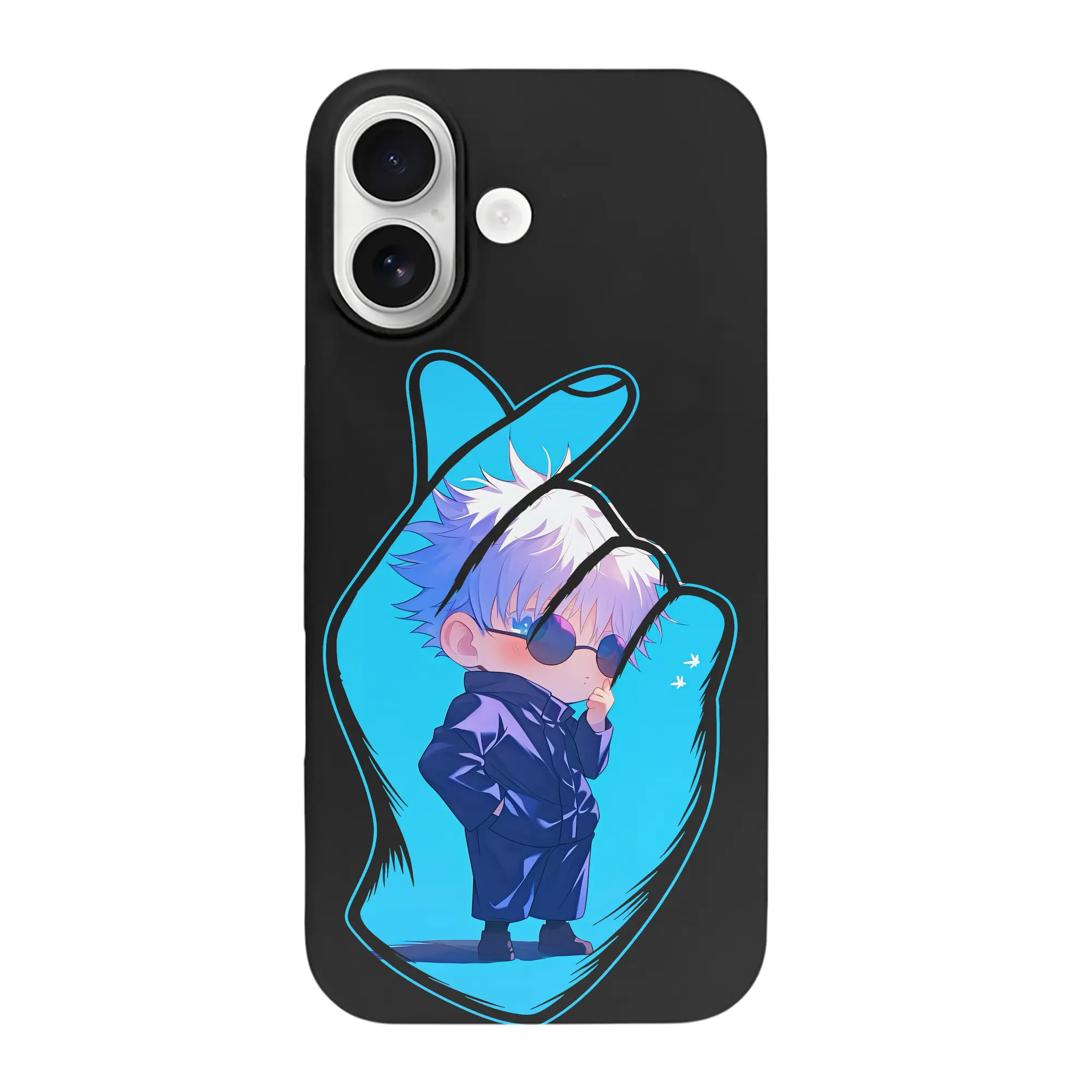 呪術廻戦 グッズ,五条 悟 - iPhone 17 シリーズ シリコンケース 薄型 耐衝撃 指紋防止 ソフトタッチカバー 精密フィット 傷防止 保護ケース iPhone 17/17 Air/17 Pro/17 Pro Max 対応